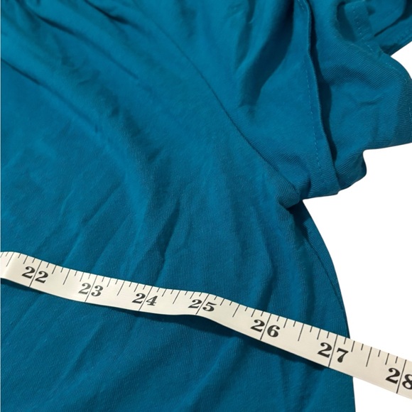 Lane Bryant Blue Off-Shoulder Blouse - Picture 5 of 6